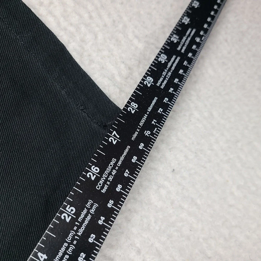 Levi's 541 Jeans Mens 32x28 Black Wash Athletic Fit Denim HEMMED‎